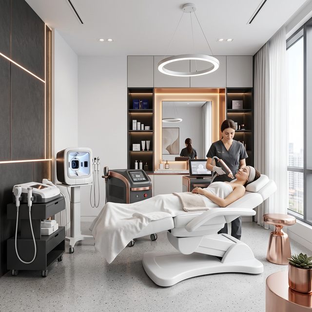 Interior da Clínica Lumina